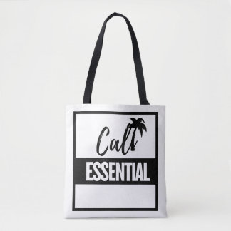 California lifestyle essential tote bag