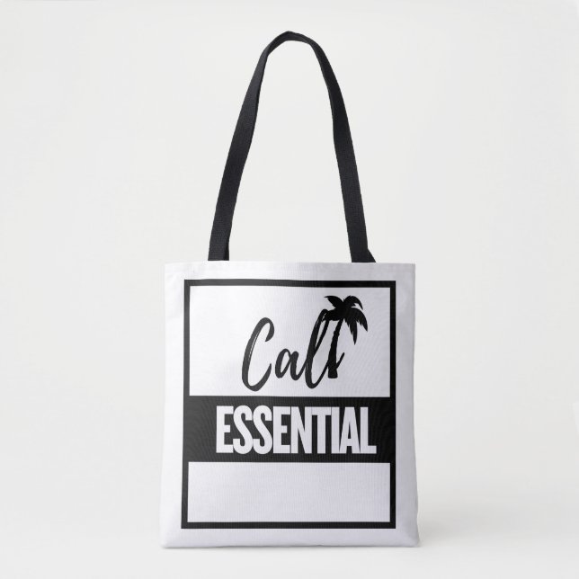 California lifestyle essential tote bag (Front)