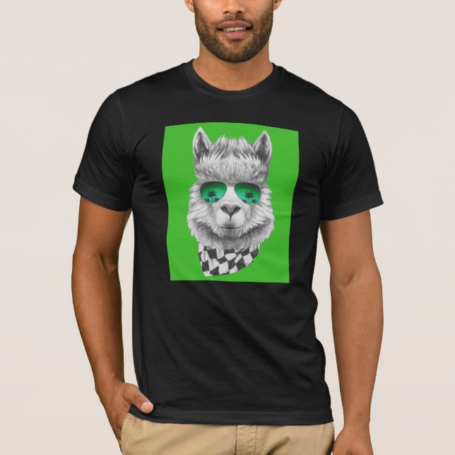 California llama T-Shirt (Front)