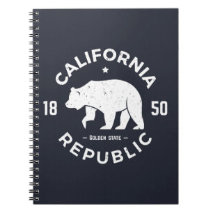 California Logo The Golden State Notebook