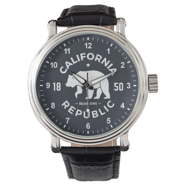 California Logo | The Golden State Watch (Front)