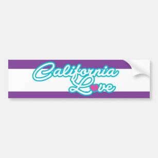 California Love Bumper Sticker