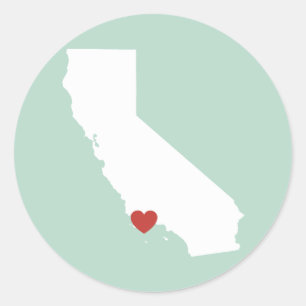 California Love - Customisable Sticker