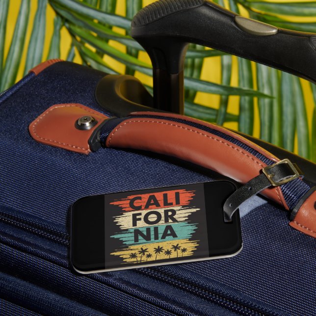 California Luggage Tag (Front Insitu 3)