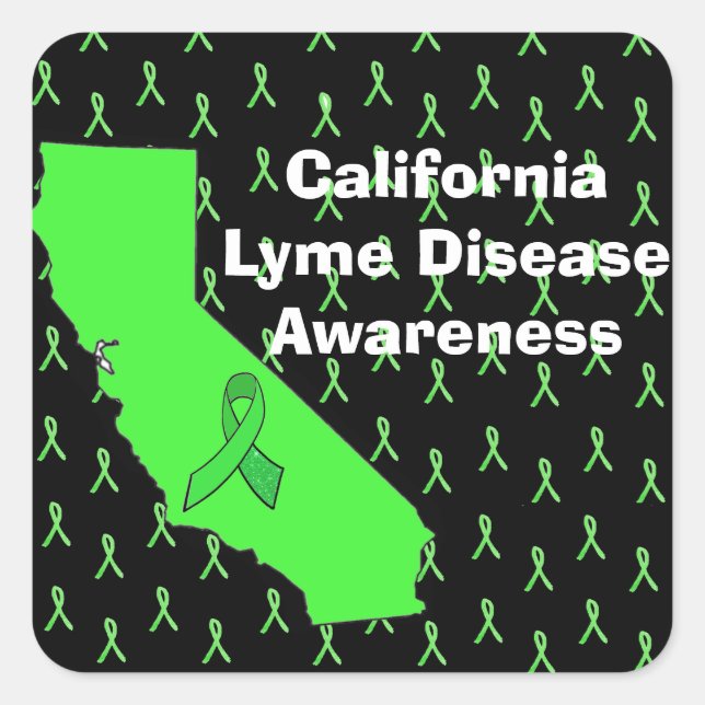 California Lyme Disease Awareness Sticker (Front)