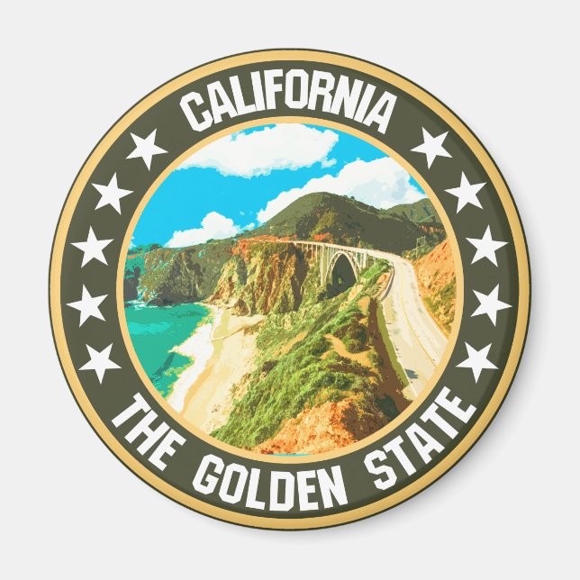 California                                         magnet (Front)