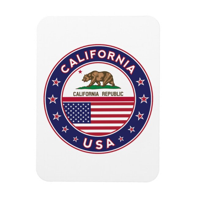 California Magnet (Vertical)