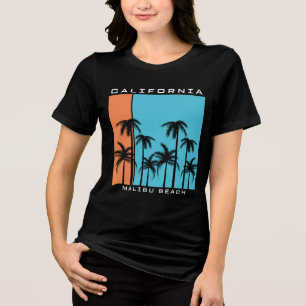 California Malibu Beach Tri-Blend Shirt