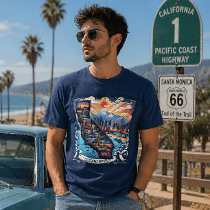 California Map Art Men’s T-Shirt