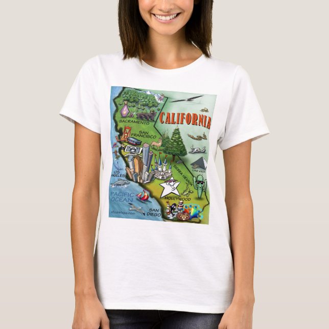 California Map T-Shirt (Front)