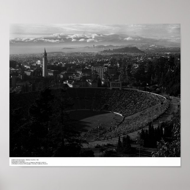 California Memorial Stadium Poster (Front)