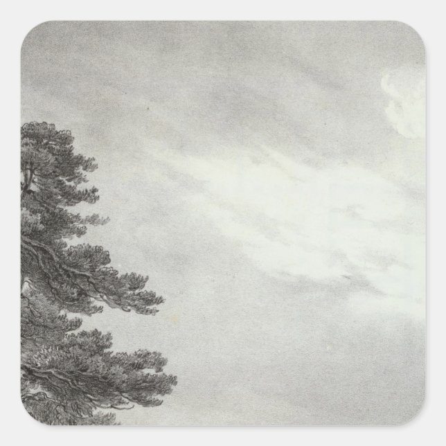 California Mission Square Sticker (Front)