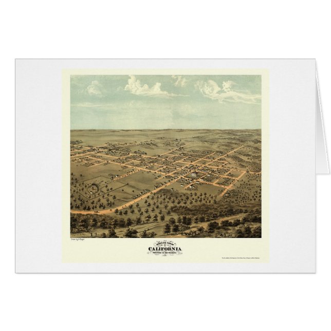 California, MO Panoramic Map - 1869 (Front Horizontal)