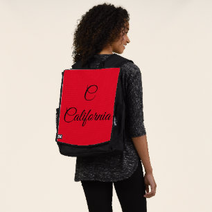 California Monogram Backpack