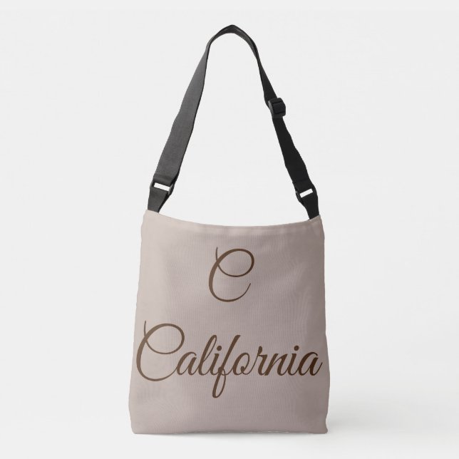 California Monogram  Crossbody Bag (Front)
