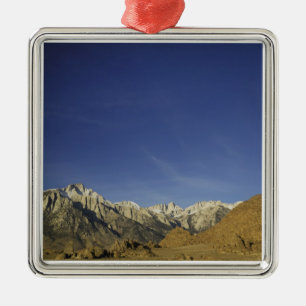California, Mount Whitney, Inyo National Forest Metal Tree Decoration