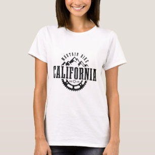 California Mountain Bike Mtb Downhill Souvenir Cal T-Shirt