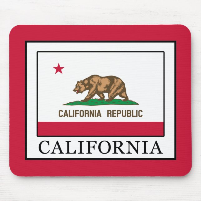 California Mouse Mat (Front)