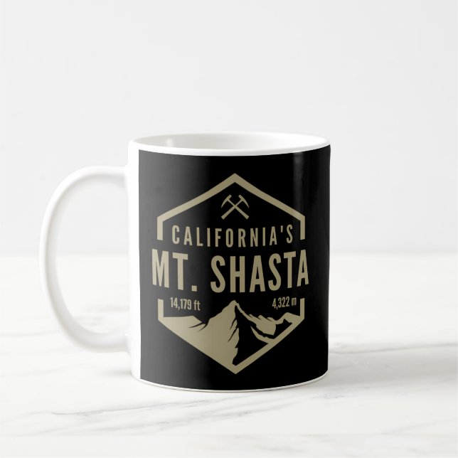 California Mt Shasta Coffee Mug (Left)