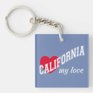 California my love key ring