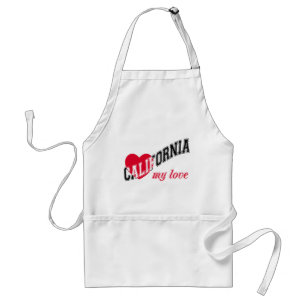 California my love standard apron
