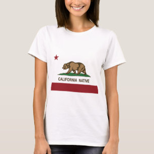 California Native Republic Flag T-Shirt