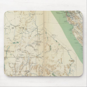 California, Nevada, Oregon Mouse Mat