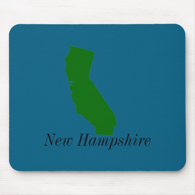 California New Hampshire  Mouse Mat (Front)