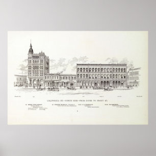 California North side Davis and Front Poster