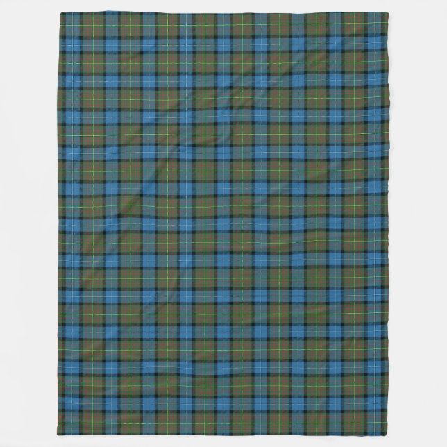 California official state tartan fleece blanket (Front)