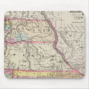 California, Oregon, Washington, Utah, New Mexico 5 Mouse Mat