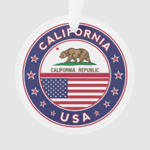 California Ornament
