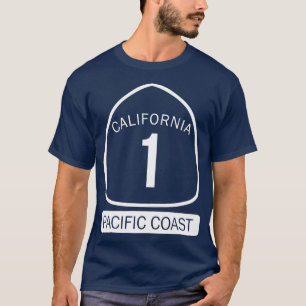California Pacific Coast Highway 1  T-Shirt