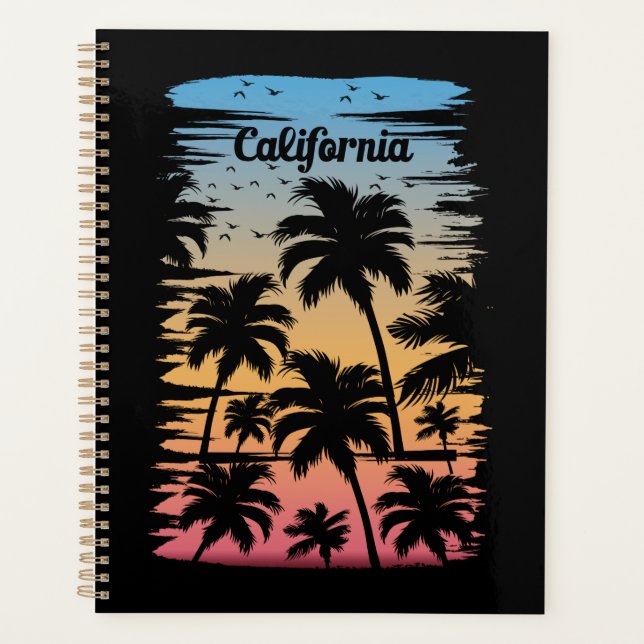 California Palm Tree Planner (Front)