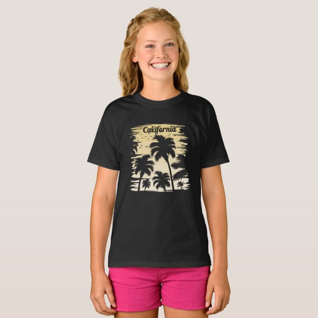 California Palm Tree T-Shirt (Front Full)