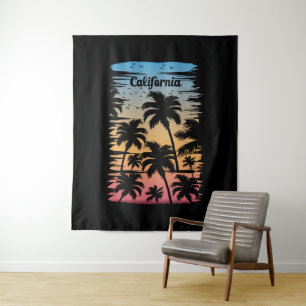 California Palm Tree Tapestry