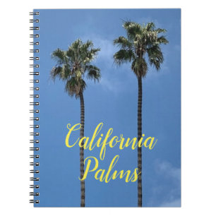 California Palm Trees Notebook