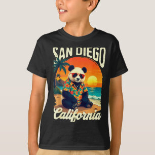 California Panda Zoo San Diego New Year 2025 Famil T-Shirt