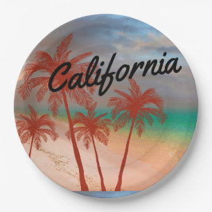 California Paper Plate