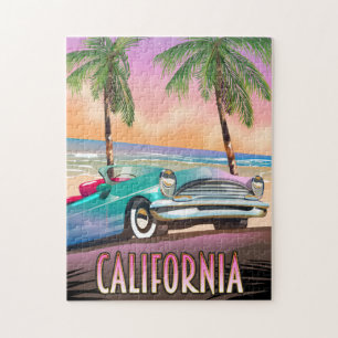 California Paradise Sunset Jigsaw Puzzle