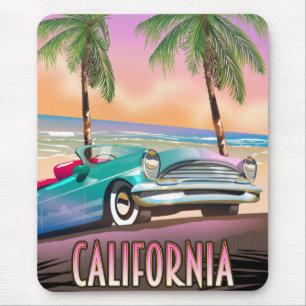 California Paradise Sunset Mouse Mat