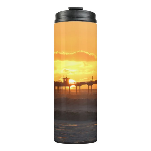 California Peer at Sunset Thermal Tumbler (Front)