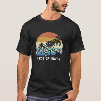 California Piece Of Haven USA State America Califo T-Shirt