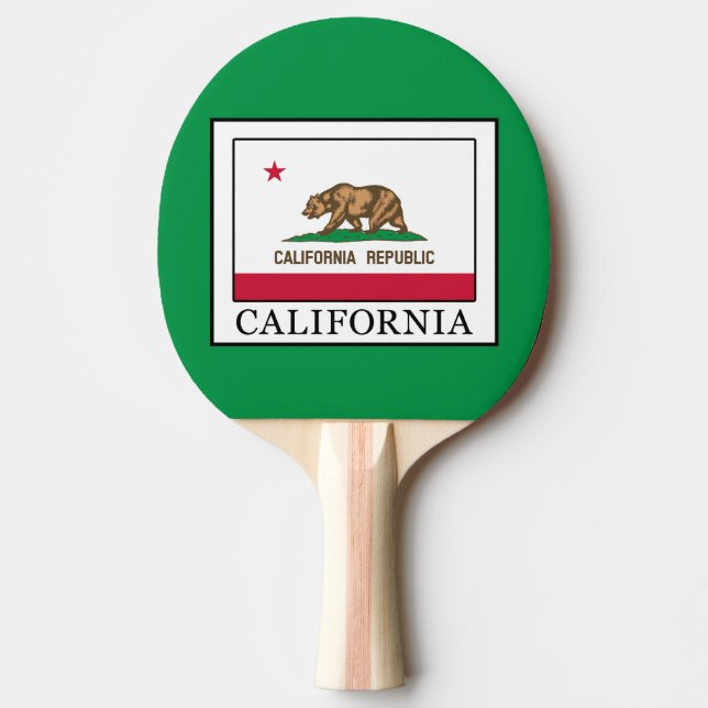 California Ping Pong Paddle (Front)