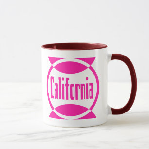 California Pink Logo Design #1 Mug Cup