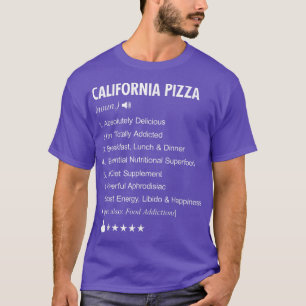 California Pizza Definition Meaning Funny  T-Shirt