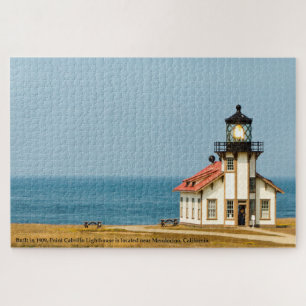 California Point Cabrillo Lighthouse Jigsaw Puzzle