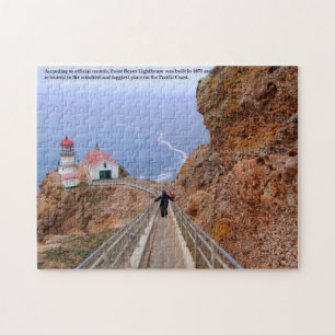 California Point Reyes Lighthouse Jigsaw Puzzle