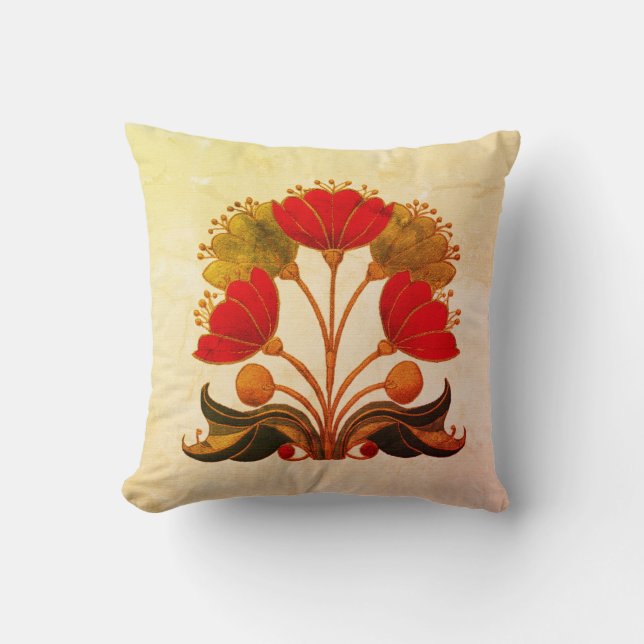 California Poppies Cushion (Front)