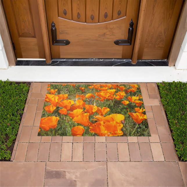 California Poppies Doormat (Outdoor)
